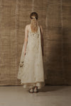 Mutedance 25 Spring/Summer Linen Layered Dress MD-MD25SS23-BEIGE MD25SS22